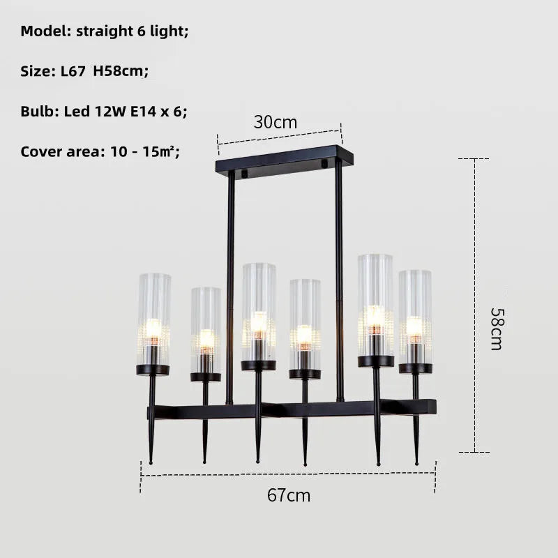 Lustre Noble en Métal Or et Verre LED
