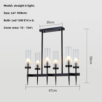 Lustre Noble en Métal Or et Verre LED