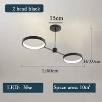 Plafonnier LED Scandinave Chic
