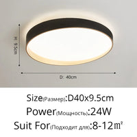 Plafonnier Nordique LED pour chambre étude salon bébé chambre décoration intérieure