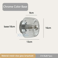 Applique murale en verre Bauhaus : effet murale signature