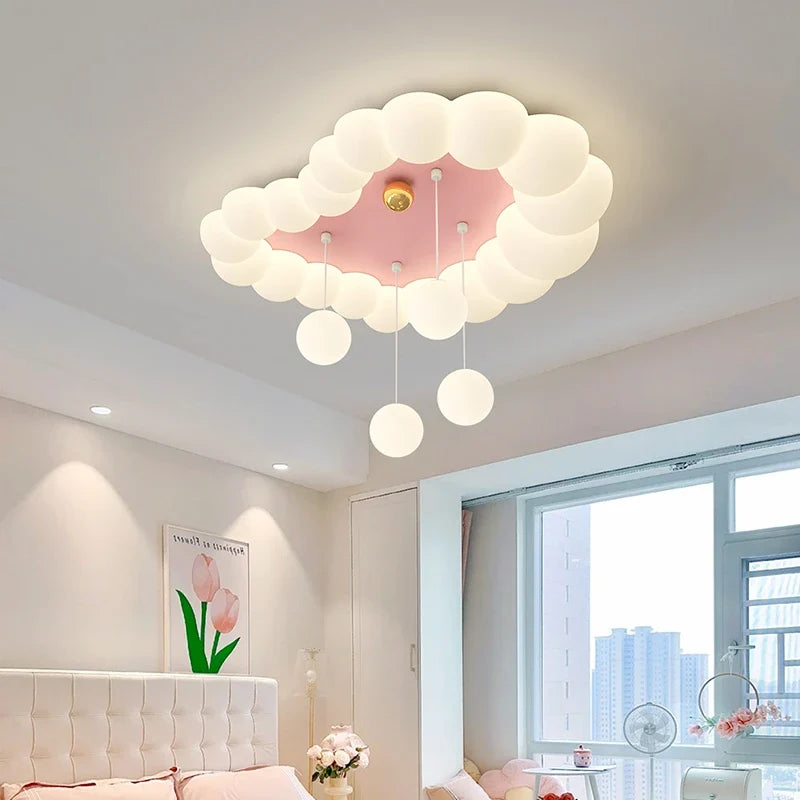 Plafonnier Nordique Design à Bulles Luminaire Décoratif - Idéal pour la Chambre