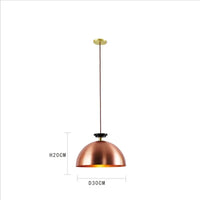 Suspension Design DIY Réglable Métal LED Décoratif