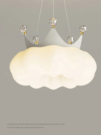 Lustre Crème Moderne