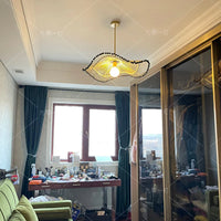 Suspension Chinoise en Rotin