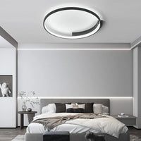Plafonnier LED rond Design nordique pour salon et salle à manger