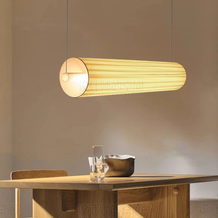 Lustre LED design moderne en forme de cylindre