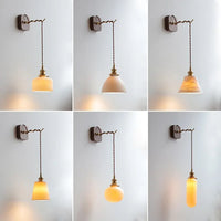 Applique Murale LED Noyer Cuivre - Élégance Moderne