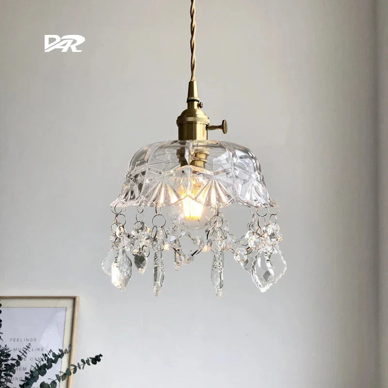 Suspension Cristal Moderne