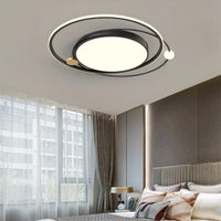 Moderne Led Lustres Nordique Intérieur Maison Or