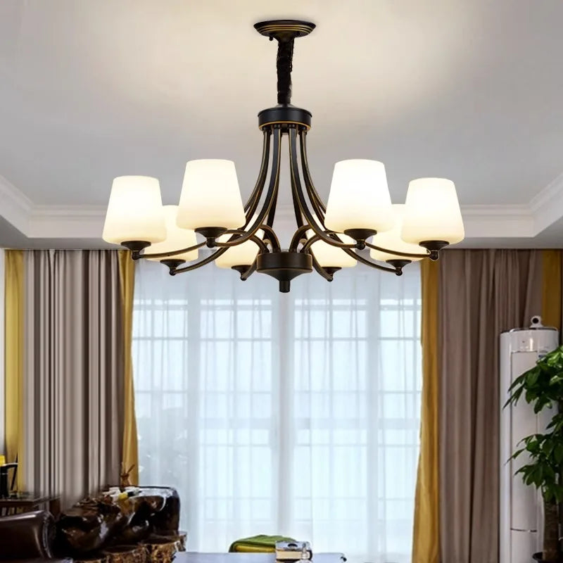 Lustre LED Moderne Design - Luminaire Décoratif d'Intérieur