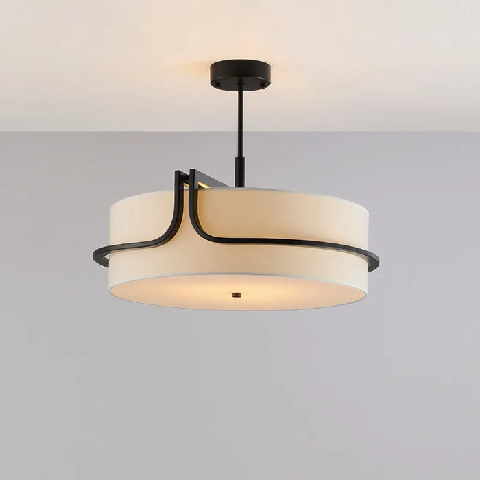 Lustre en fer de Style chinois moderne – Personnalité créative 