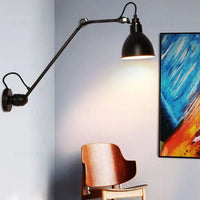 Applique Murale Rotative Métallique avec Prise