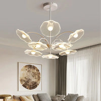 Lustre de salon moderne blanc décor à la maison LED suspendu pour hall chambre Loft salle à manger cuisine