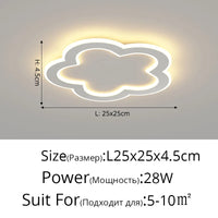 Plafonnier moderne minimaliste pour allée et balcon - Luminovia