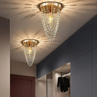 Plafonnier LED Bohème en Bois Luxe Moderne - Montage en Surface