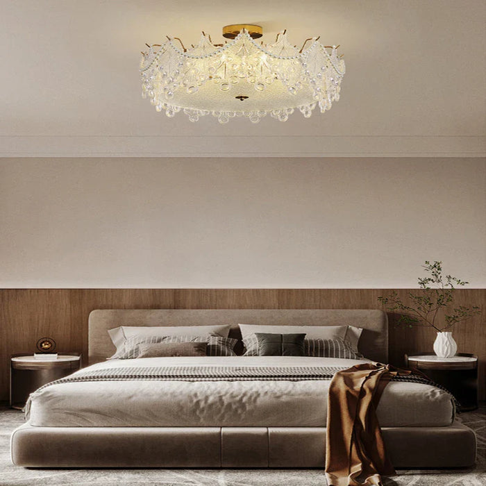 Lustre LED Post-Moderne de Luxe Suspendu - Édition Saisonnière