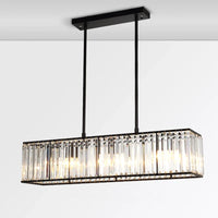 Lustre en cristal style américain moderne.