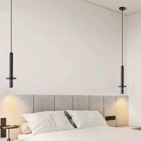 Suspension LED Moderne Lustre Nordique Ligne Longue Épurée