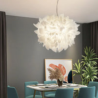 Lustre LED Floraison Acrylique pour Intérieur Moderne