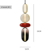 Suspension Luxe en Verre Nouvé.