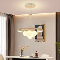 Plafonnier LED Sphère en Verre Design Moderne