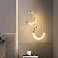 Suspension rotative multi-style Led Lights - Avec des lumières rondes pour votre maison et intérieur.