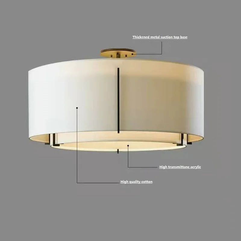 Plafonnier LED Artisanat Chinois Simplifié