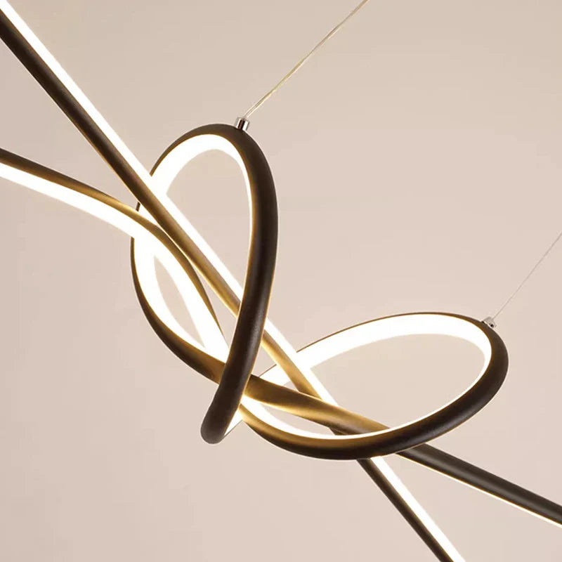 Lustre Moderne LED pour Éclairage Intérieur Suspendu