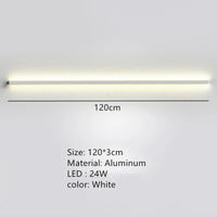 Applique Murale LED Moderne avec Interrupteur de Gradation - Idéal pour une Décoration Élégante