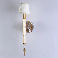 Applique murale moderne en cristal à 1 bras - Élégance lumineuse