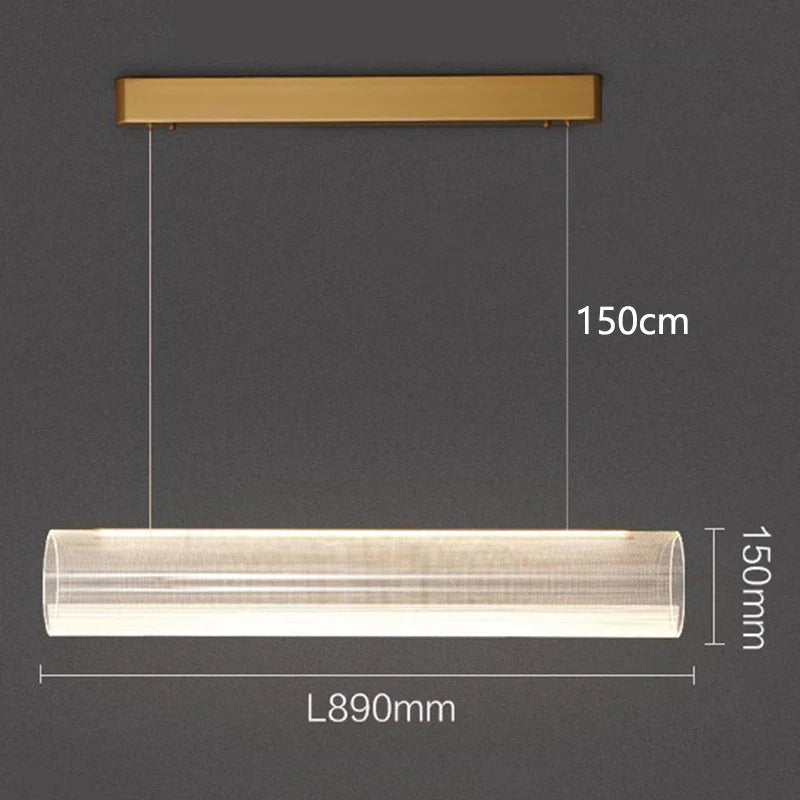 Lustre LED au design moderne pour un intérieur élégant