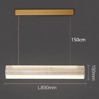 Lustre LED au design moderne pour un intérieur élégant