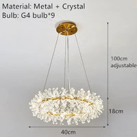 Applique Murale LED en Cristal Moderne avec Ampoule G4 - Luxe Illuminé
