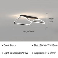 Lustre Moderne à LEDs pour une Décoration Intérieure Haut de Gamme