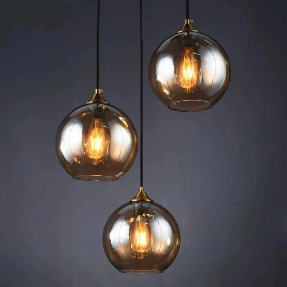Suspension LED au design nordique contemporain