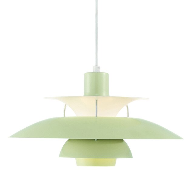 Suspension LED Coen avec abat-jours métalliques innovants