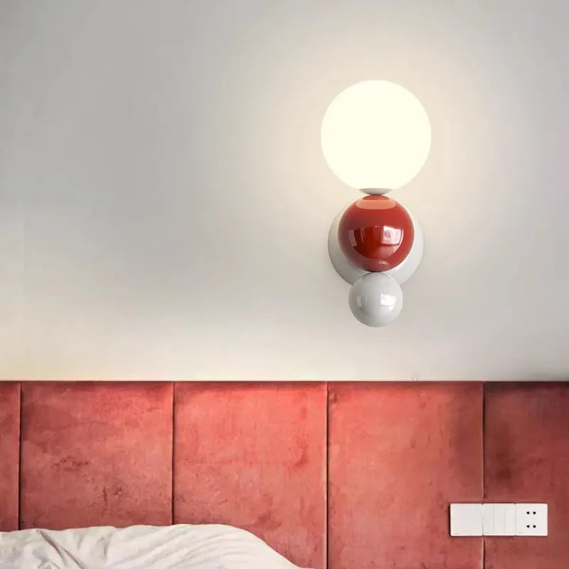 Applique murale LED "Perla" style nordique