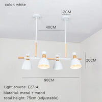 Suspension LED en Rondins Nordiques - Déco Inspirante