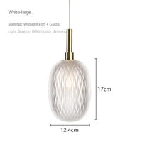Lampe Suspension Ambre Modernité