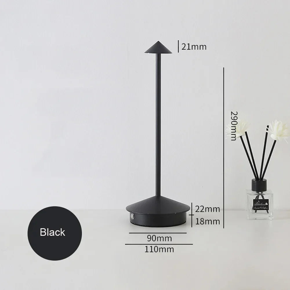 Lampe de Table LED créative Touch & Recharge