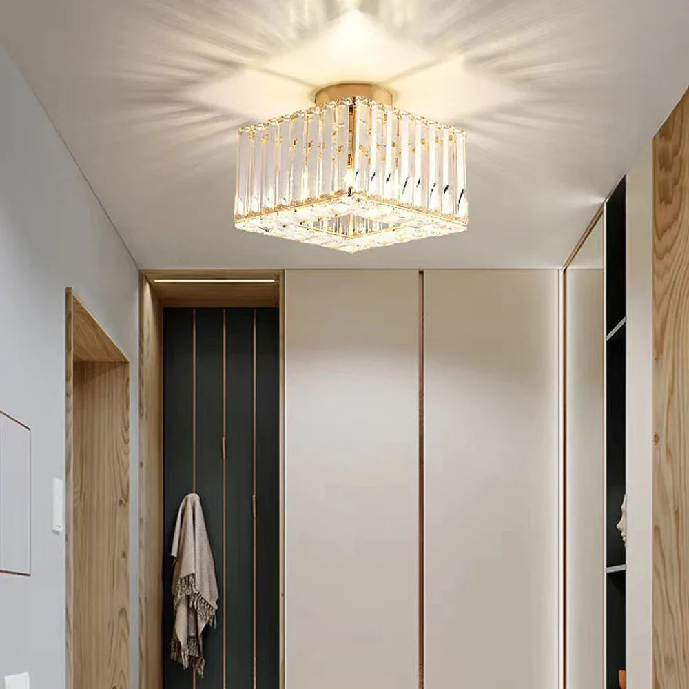 Lustre Cristal LED Résidentiel