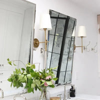 Applique murale nordique moderne en cuivre pour villa de luxe