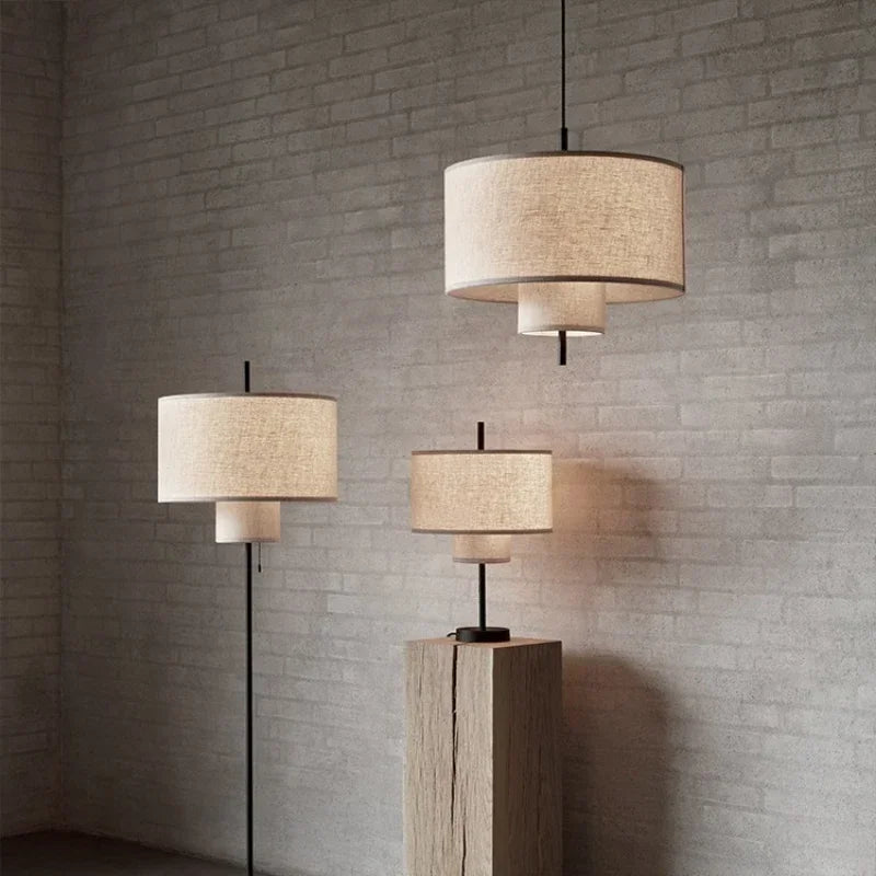 Lustre japonais Wabi Sabi pour la décoration intérieure du salon, de la chambre et du restaurant