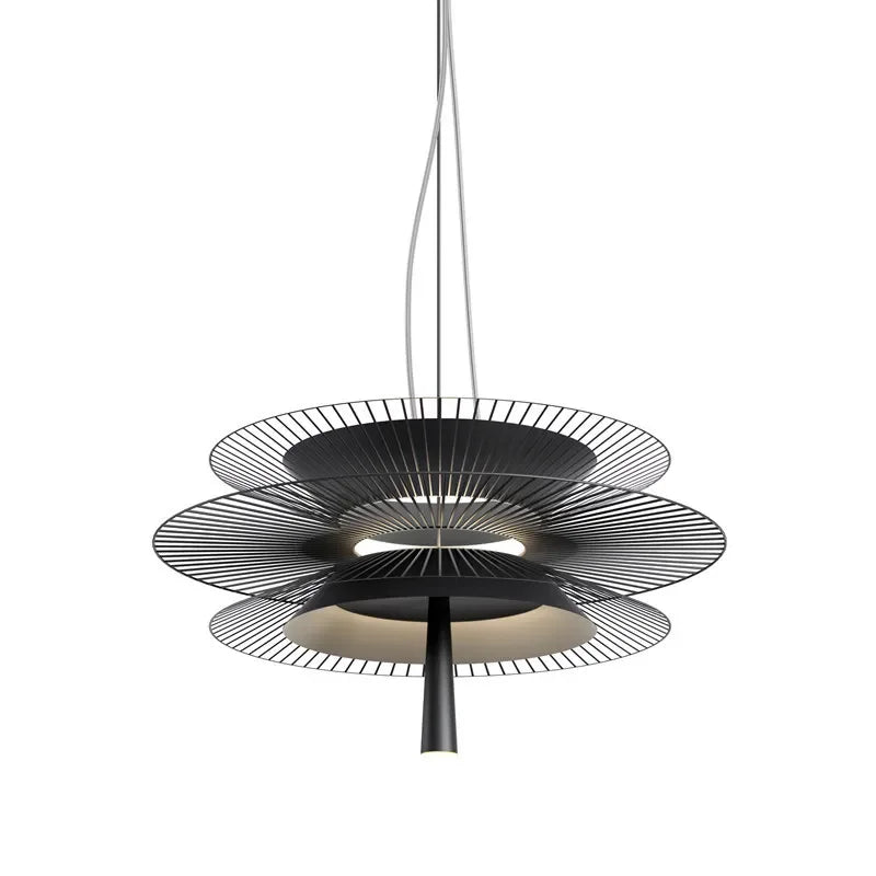Lustre de Luxe Sandyha LED en Métal - Lampe Suspendue Décorative