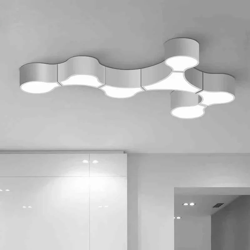 Plafonnier LED Moderne ADN pour Décoration Intérieure Loft Café Bar®
