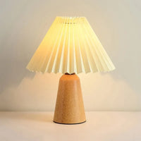 Lampe de Table en Bois Nordique Minimaliste LED - Nordic Glow