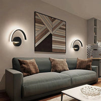 Applique Murale Art Nordique pour Salon - Design Minimaliste