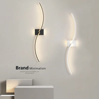 Applique Murale LED Moderne pour Salon et Chambre - Luminaire Design Grid TV Wall Lamp - Décoration Intérieure Chic