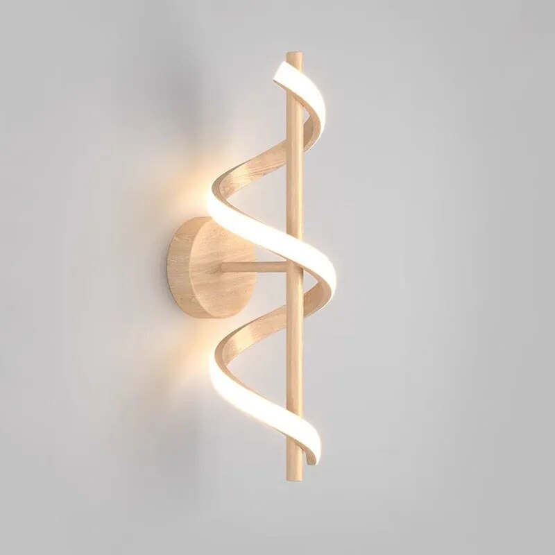 Applique murale LED Nordic Wood